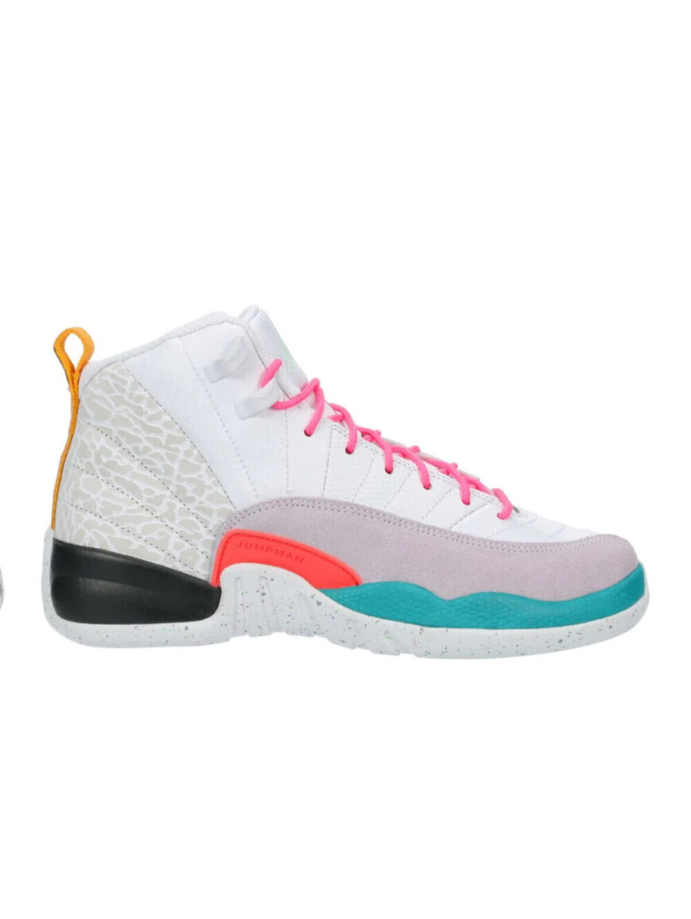 Nike Air Jordan 12 Retro GS White Vapor Green Size 6.5Y 153265-130 New With Box